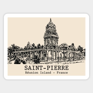 Saint-Pierre - Réunion Island Magnet